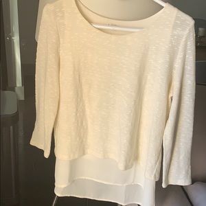 Ivory sweater